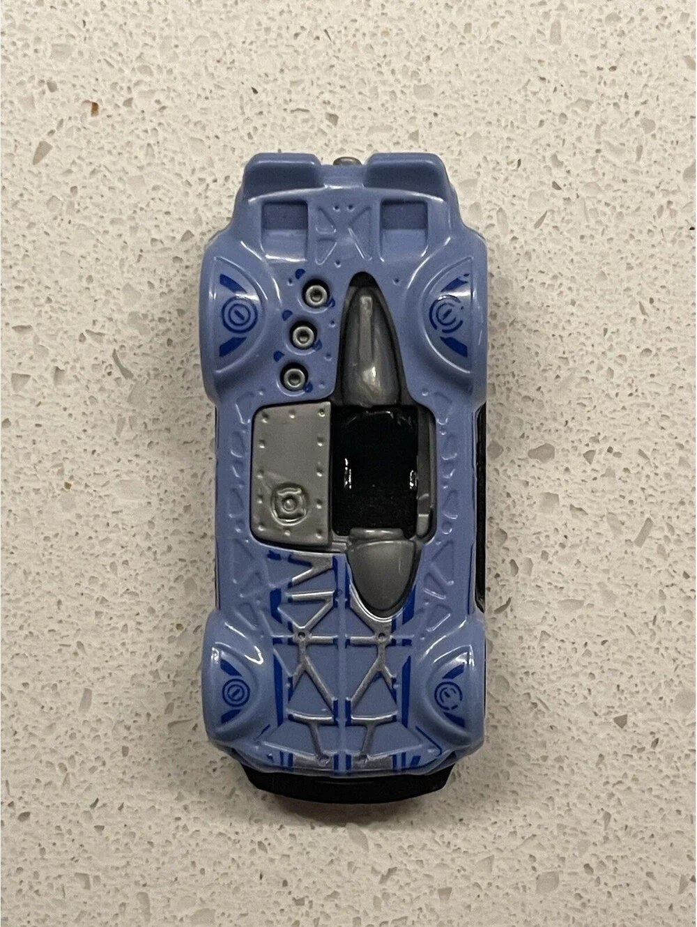 Hot Wheels 2015 Light Blue Monteracer Car